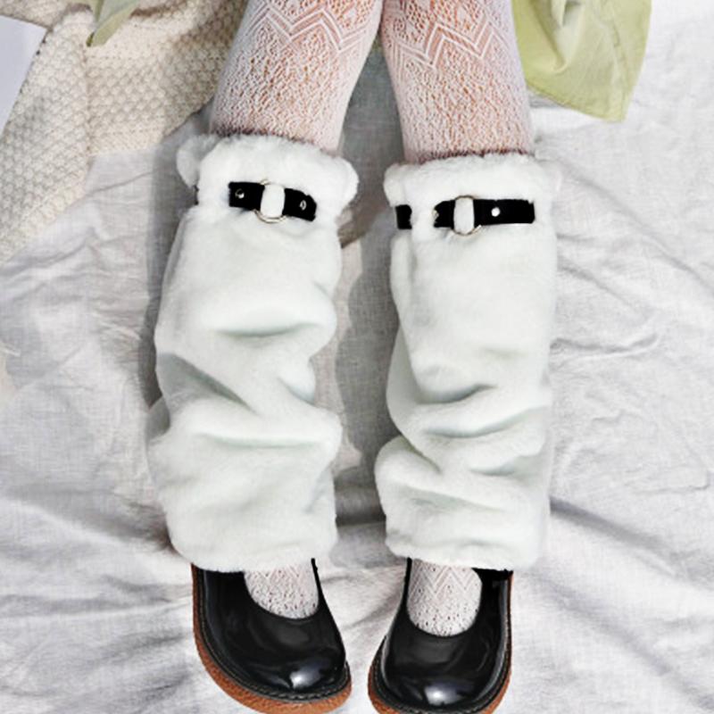 Black White Leopard Lovely Women Leg Warmer 2020 Autumn Winter Lady Soft Mid-calf Thick Villus Lolita Sock Adjustable Pu Strap
Black White Leopard Lovely Women Leg Warmer 2020 Autumn Winter Lady Soft Mid-calf Thick Villus Lolita Sock Adjustable Pu Strap
