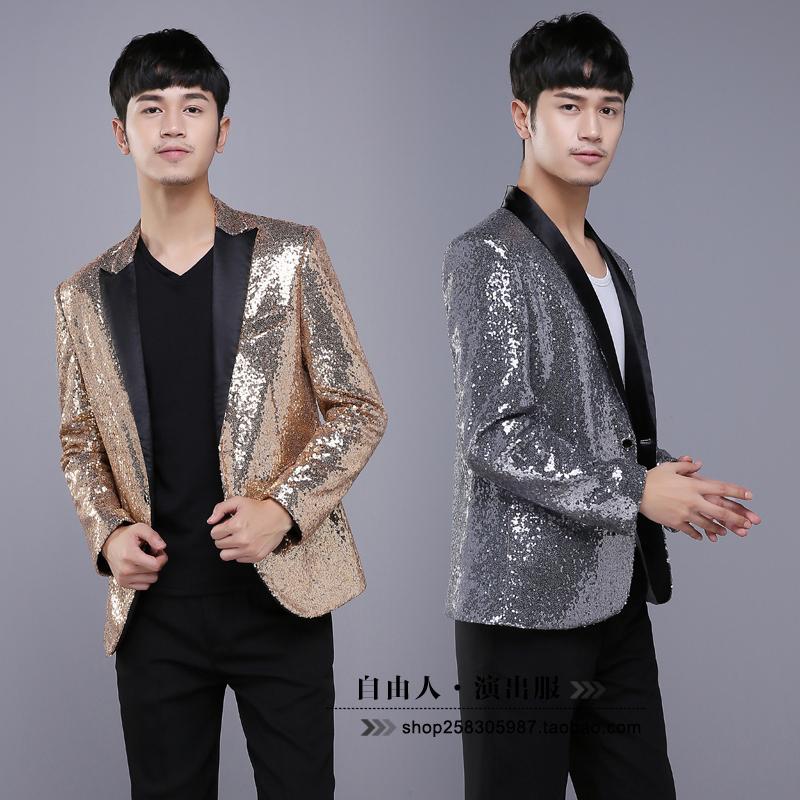 5XL ! 2020 fashion Men' clothing DJ wedding MC studio theme dress Sequins suit dance plus size formal dress singer costumes, Blue
5XL ! 2020 fashion Men' clothing DJ wedding MC studio theme dress Sequins suit dance plus size formal dress singer costumes, Blue