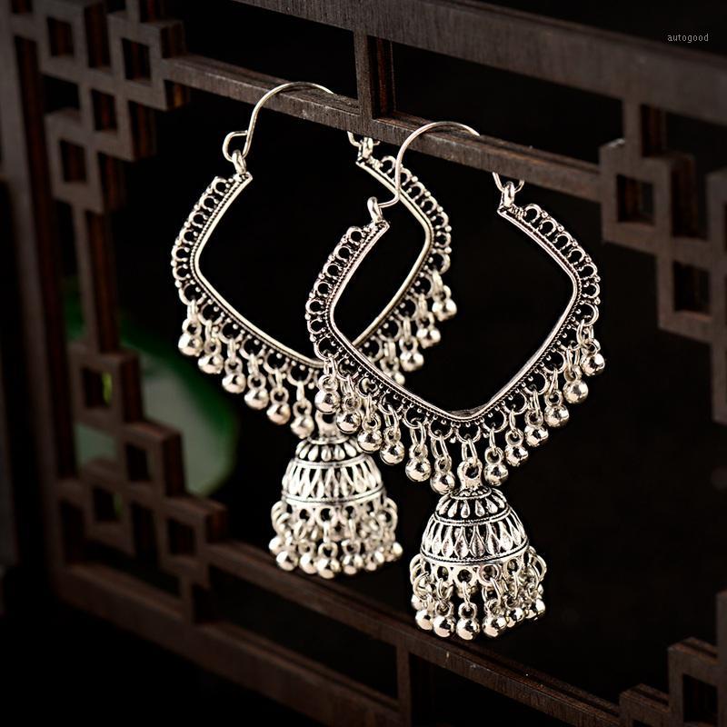 Dangle & Chandelier Women's Egypt Vintage Boho Geometric Jhumka Jhumki Earrings Tibetan Jewelry Ethnic Tribal Bells Tassel Earings Bijo
Dangle & Chandelier Women's Egypt Vintage Boho Geometric Jhumka Jhumki Earrings Tibetan Jewelry Ethnic Tribal Bells Tassel Earings Bijo