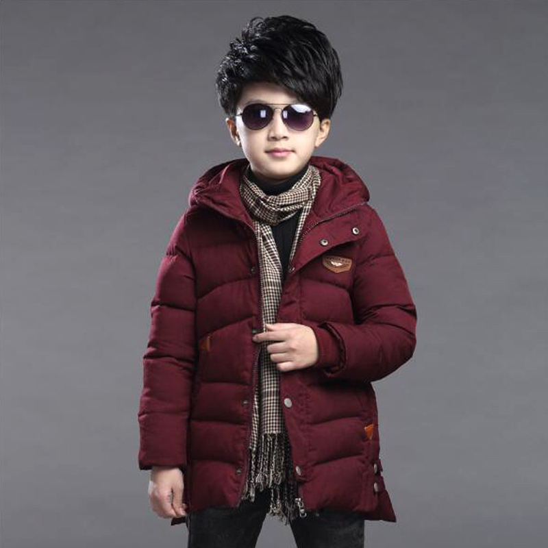 2020 New Boys Winter Clothes 4 Keep Warm 5 Children 6 Autumn Winter 9 Coat 8 Middle Aged 10 Year 12 Pile Thicker Cotton Jackets LJ201125