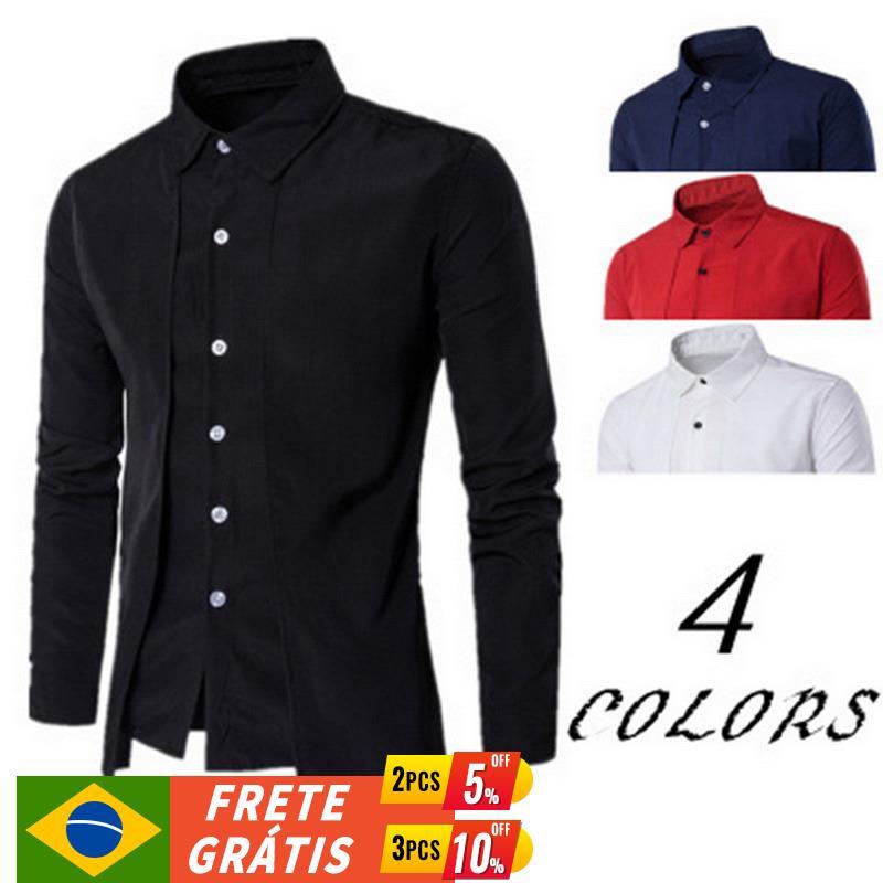 Men's Dress Shirts Autumn Men Cotton Shirt 2021 Unique Design Fake Two Pieces Stylish Mens Long Sleeve Casual Slim Fit Male, White
Men's Dress Shirts Autumn Men Cotton Shirt 2021 Unique Design Fake Two Pieces Stylish Mens Long Sleeve Casual Slim Fit Male, White