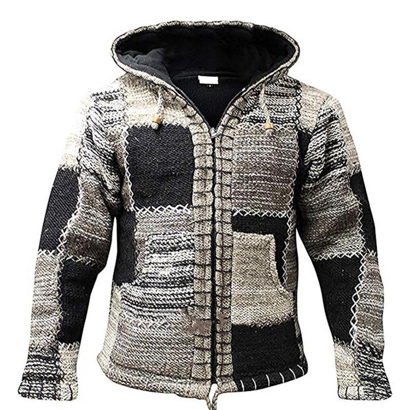 Men's Cotton Hoodie Cardigan Autumn Winter Warm Patchwork Spacious Zipper No Yq Clothes Knitted Casual Male Sweater Pull Homme, As shown
Men's Cotton Hoodie Cardigan Autumn Winter Warm Patchwork Spacious Zipper No Yq Clothes Knitted Casual Male Sweater Pull Homme, As shown