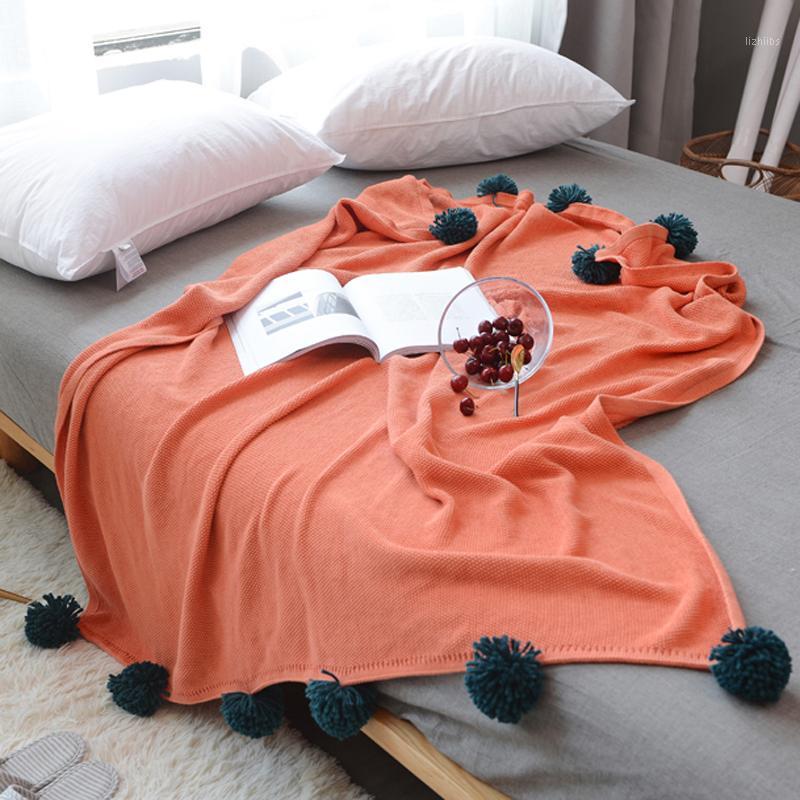 Fashion Hit color Throw Blanket With Plush Pom Ball For Child And Adult Sofa Blanket Super Soft Skin-friendly Home1
Fashion Hit color Throw Blanket With Plush Pom Ball For Child And Adult Sofa Blanket Super Soft Skin-friendly Home1