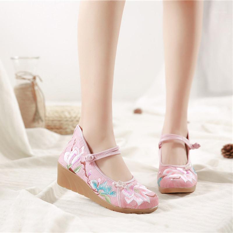 Cotton Fabric Women Shoes Wedges Sandals Mary Jane Button Pumps Ladies Summer Shoe National Embroider Ethnic Casual High Heels1, Beige
Cotton Fabric Women Shoes Wedges Sandals Mary Jane Button Pumps Ladies Summer Shoe National Embroider Ethnic Casual High Heels1, Beige