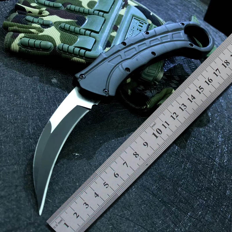 Karambit Soul Reaver Double Action Automatic Claw Knife D2 Blade Mic Outdoor Hunting Camping Survival Auto Push Knives BM 3400 C07 Godfather
Karambit Soul Reaver Double Action Automatic Claw Knife D2 Blade Mic Outdoor Hunting Camping Survival Auto Push Knives BM 3400 C07 Godfather