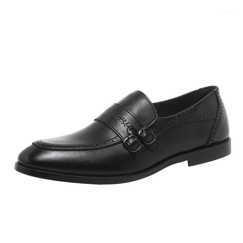 Casual Men Loafers Business Wedding Shoes Luxury Retro Buckle Flats Shoes Pointed Toe Slip on Formal Plus Size1, Brown
Casual Men Loafers Business Wedding Shoes Luxury Retro Buckle Flats Shoes Pointed Toe Slip on Formal Plus Size1, Brown