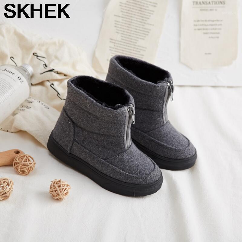 SKHEK Children's Shoes Snow Boots Unisex 2020 New Winter Boys Thick Plush Shoes Solid Girls Warm Kids Short Boots Student1, Black
SKHEK Children's Shoes Snow Boots Unisex 2020 New Winter Boys Thick Plush Shoes Solid Girls Warm Kids Short Boots Student1, Black
