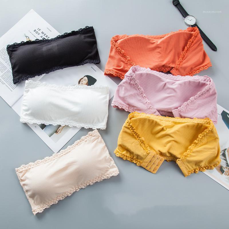 New Candy Coloured Women Sexy Lace Padded Tube Tops Strapless Seamless Bra Three Hook Underwear1, Black
New Candy Coloured Women Sexy Lace Padded Tube Tops Strapless Seamless Bra Three Hook Underwear1, Black