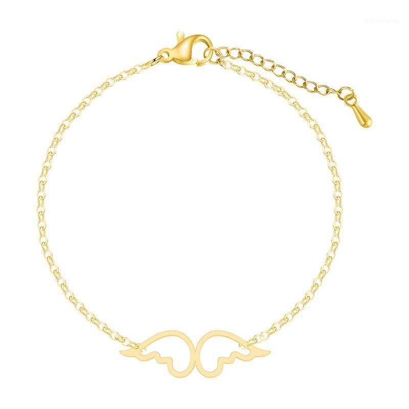 Link, Chain Fashion Simple Hollow Out Angel Wing Bracelet Elegant Women's 3 Color Metal Accessories Charming Wedding Party Jewelry, Black
Link, Chain Fashion Simple Hollow Out Angel Wing Bracelet Elegant Women's 3 Color Metal Accessories Charming Wedding Party Jewelry, Black