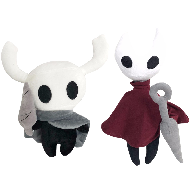 

Hot Game Hollow Knight Plush Toys Figure Ghost Stuffed Animals Doll Kids Toys for Children Birthday Gift LJ201126, 30cm black