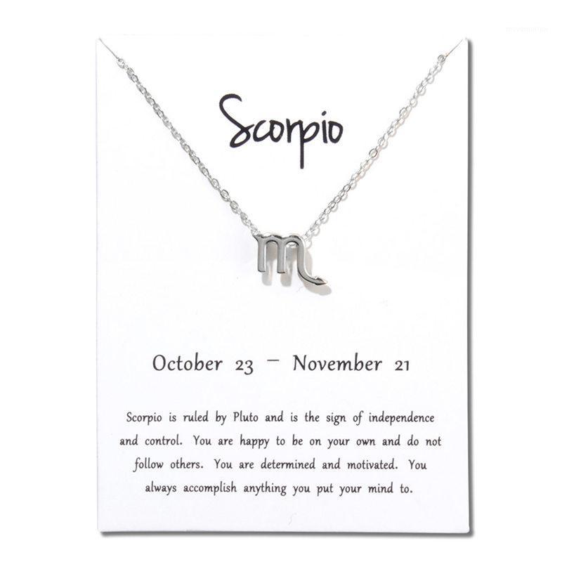 Simple Scorpio 12 Constellation Card Pendant Necklaces For Women Zodiac Chains Necklace Birthday Jewelry Gifts1
Simple Scorpio 12 Constellation Card Pendant Necklaces For Women Zodiac Chains Necklace Birthday Jewelry Gifts1