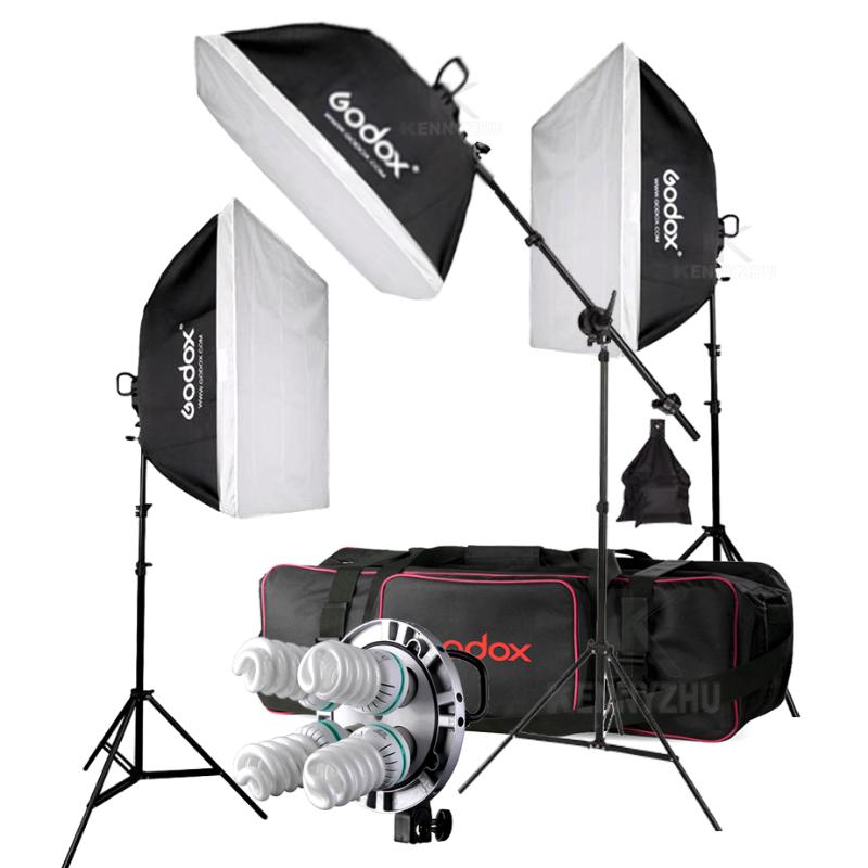 3x Godox TL-4 E27 4 Socket Light Holder Head +12pcs 150W 5500K Bulb + 60x90cm Softbox 2m Stand Carrying Bag Studio Lighting Kit
3x Godox TL-4 E27 4 Socket Light Holder Head +12pcs 150W 5500K Bulb + 60x90cm Softbox 2m Stand Carrying Bag Studio Lighting Kit