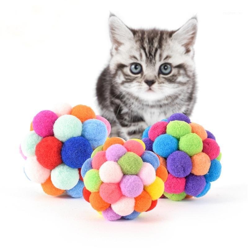 Rainbow Cat Toy Ball Interactive Toys Bouncy Balls For Pets Colorful Pet Supplies1
Rainbow Cat Toy Ball Interactive Toys Bouncy Balls For Pets Colorful Pet Supplies1