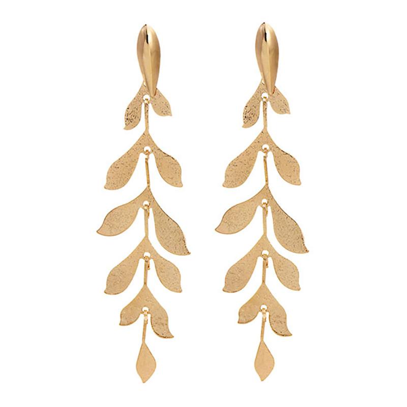 ZHINI 2020 Vintage Gold Earrings for Women Boho Fashion Long Earring Korean Leaf Dangle Earring Statement Jewelry oorbellen
ZHINI 2020 Vintage Gold Earrings for Women Boho Fashion Long Earring Korean Leaf Dangle Earring Statement Jewelry oorbellen
