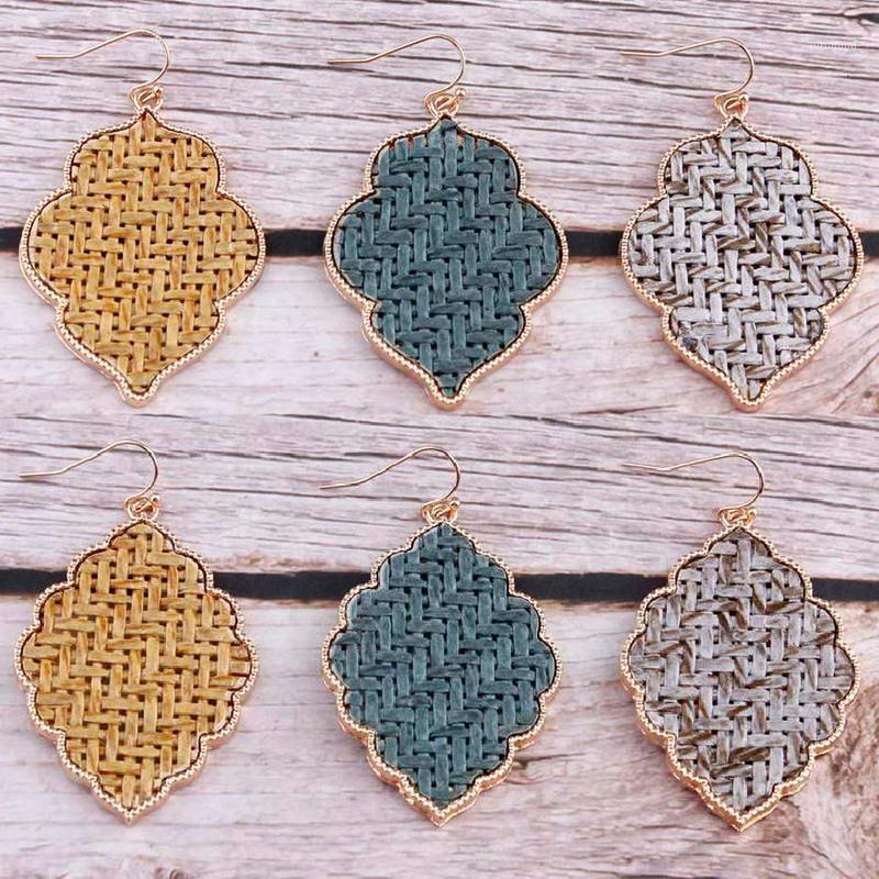 Dangle & Chandelier ZWPON Weave Raffia Straw Morocco Earrings 2021 Fashion Bohemian Teardrop Jewelry Wholesale1
Dangle & Chandelier ZWPON Weave Raffia Straw Morocco Earrings 2021 Fashion Bohemian Teardrop Jewelry Wholesale1