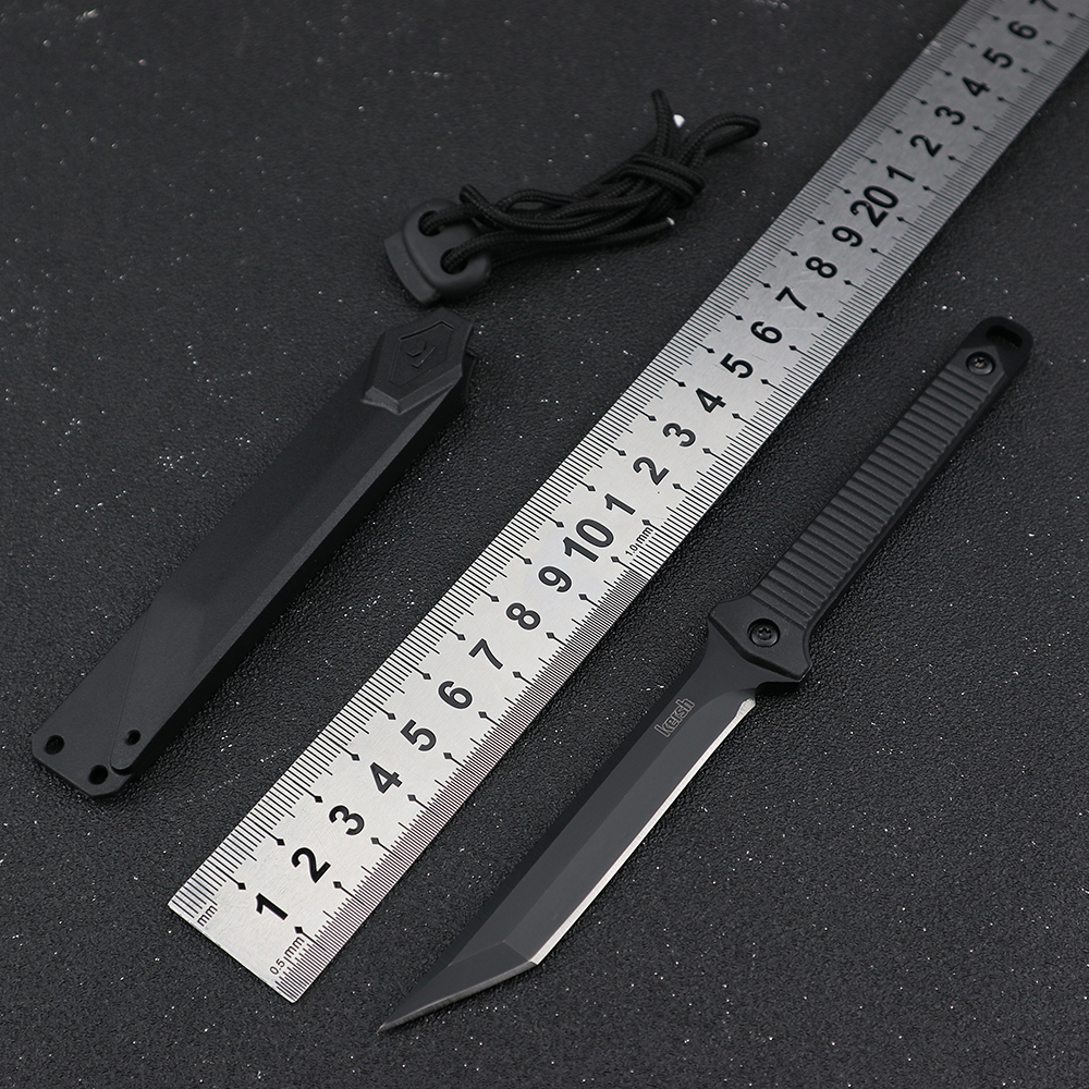 Mini Straight Knife 8CR13MOV Fixed Blade Tactical Pocket Knives with Outdoor Camping and Self-defense Hunting Survival EDC Hand Tools
Mini Straight Knife 8CR13MOV Fixed Blade Tactical Pocket Knives with Outdoor Camping and Self-defense Hunting Survival EDC Hand Tools