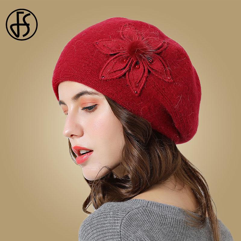 FS Winter Hats For Women Beret Knitted Hat Beanie Fur With Flower Fashion Double Layers Warm Snow Caps Gorros Femme, Wine red beanie
FS Winter Hats For Women Beret Knitted Hat Beanie Fur With Flower Fashion Double Layers Warm Snow Caps Gorros Femme, Wine red beanie