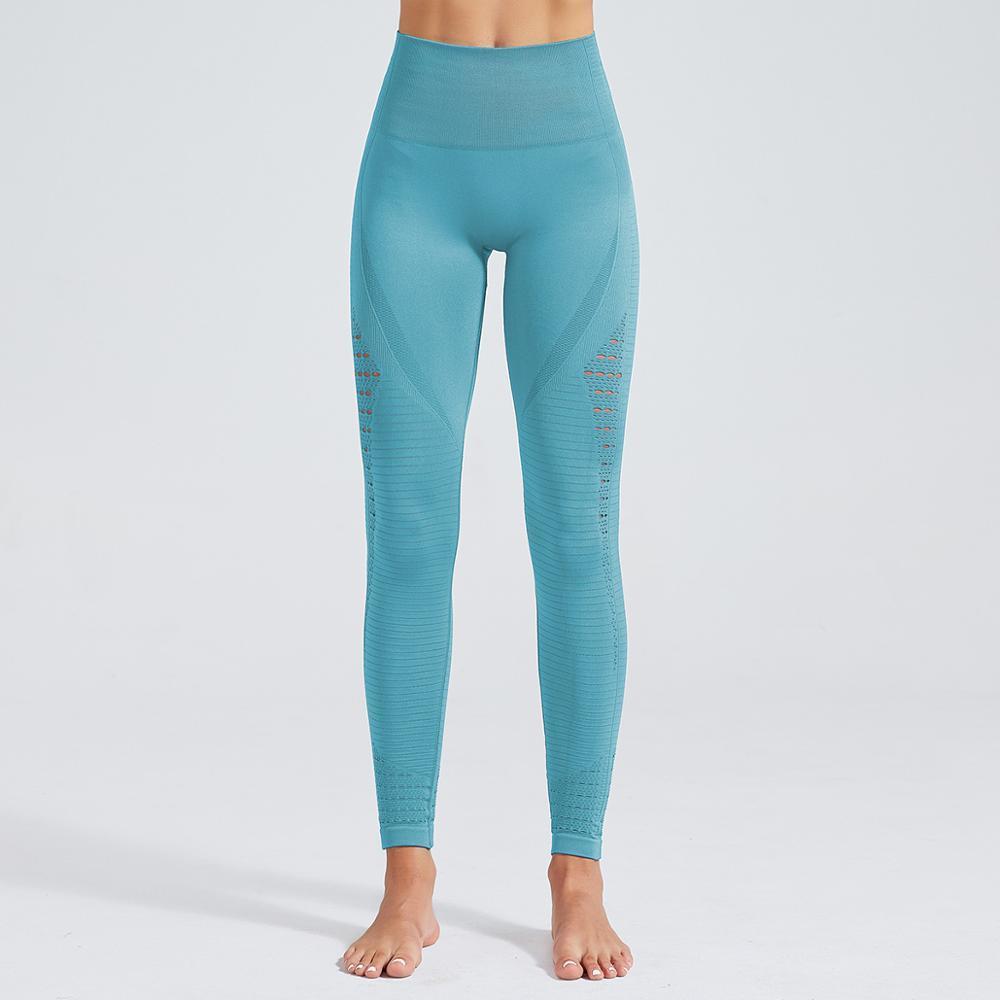 Kaminsky Fashion Hollow Leggings For Women Ladies High Waist Elastic Leggings Sweat Pants Sexy Hips Women Fitness Leggings 201103