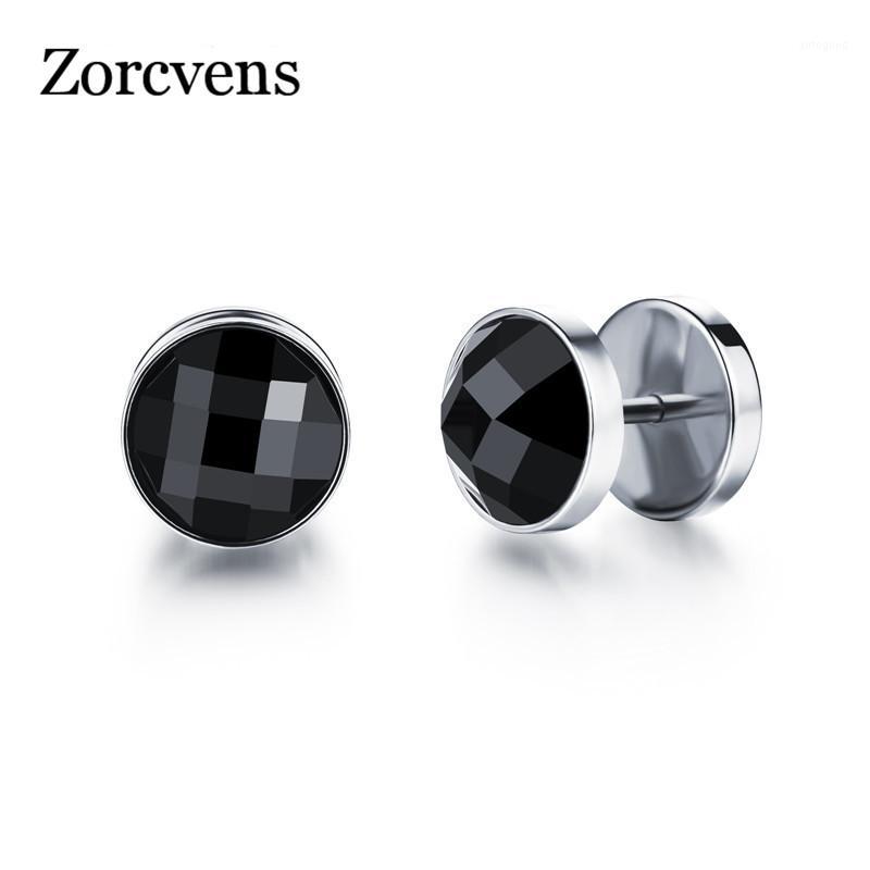 Stud ZORCVENS Gold/Sliver Plated Earrings For Men Black Crystal Earring Stainless Steel Zirconia Men1
Stud ZORCVENS Gold/Sliver Plated Earrings For Men Black Crystal Earring Stainless Steel Zirconia Men1