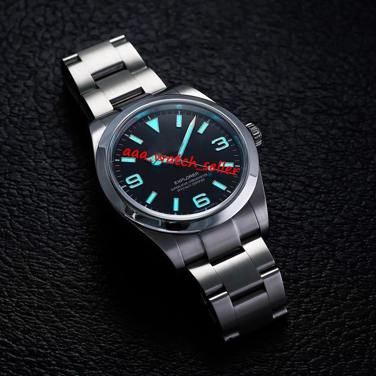 bp factory luxury designer mens watches 39mm explorer 114270 214270 mechanical automatic 2813 movement super luminous classical wristwatches, Slivery;brown
bp factory luxury designer mens watches 39mm explorer 114270 214270 mechanical automatic 2813 movement super luminous classical wristwatches, Slivery;brown