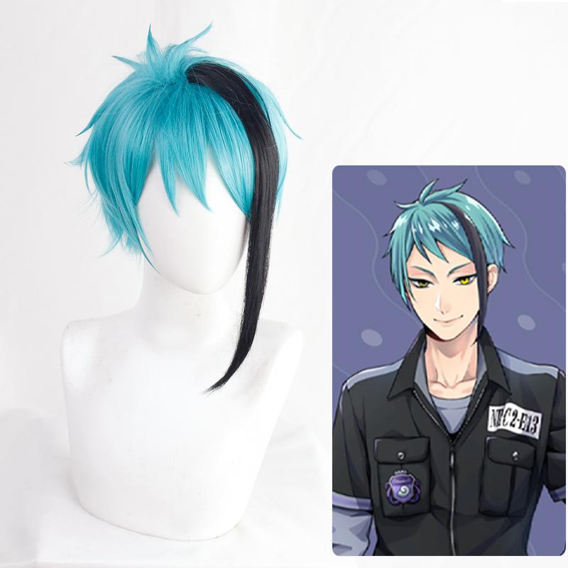Twisted-Wonderland Floyd Jade Black Blue Mixed Short Cosplay Heat Resistant Synthetic Hair Carnival Halloween + Free Wig Cap
Twisted-Wonderland Floyd Jade Black Blue Mixed Short Cosplay Heat Resistant Synthetic Hair Carnival Halloween + Free Wig Cap