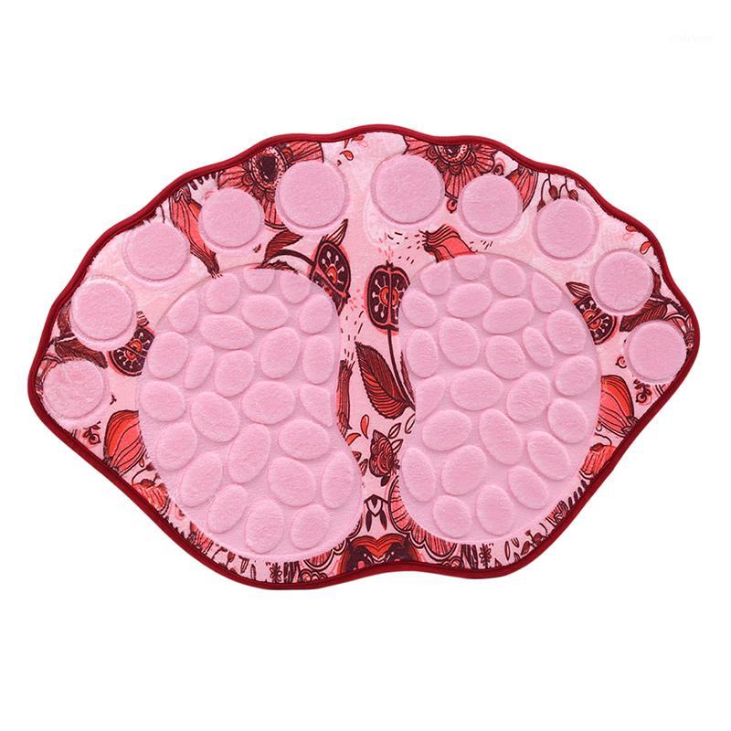 Home Cobblestone Embossed Ankle Bath Mats Bedroom Living Room Bathroom Kitchen non-slip Absorbent Mat Home Decor1