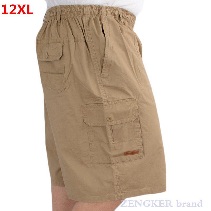 Men's Shorts Summer Plus Size Cotton High Waist Fat Pants Pockets With Zipper Beach 9XL 10XL 11XL 12XL, Khaki
Men's Shorts Summer Plus Size Cotton High Waist Fat Pants Pockets With Zipper Beach 9XL 10XL 11XL 12XL, Khaki