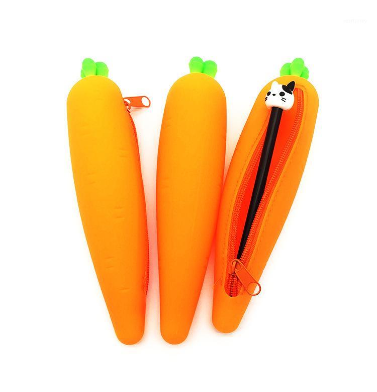 1 Pcs Lytwtw's New Cute Cartoon Kawaii Carrot Portable Silicon Pen Pencil Bag Makeup Cosmetic Pocket School Stationary Case1
1 Pcs Lytwtw's New Cute Cartoon Kawaii Carrot Portable Silicon Pen Pencil Bag Makeup Cosmetic Pocket School Stationary Case1