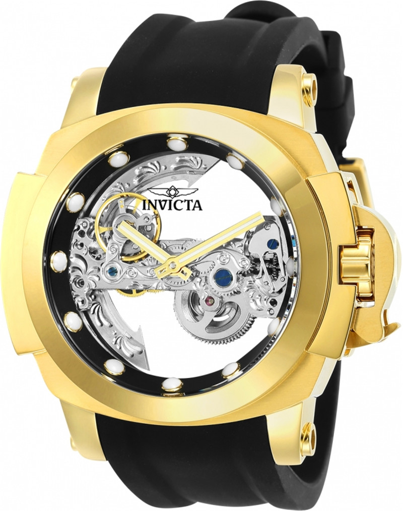 INVICTA Coalition Forces Men Model 24708 - Men's Watch Automatic 48mm Stainless Steel Chinese automatic mechanical watches, Slivery;brown
INVICTA Coalition Forces Men Model 24708 - Men's Watch Automatic 48mm Stainless Steel Chinese automatic mechanical watches, Slivery;brown