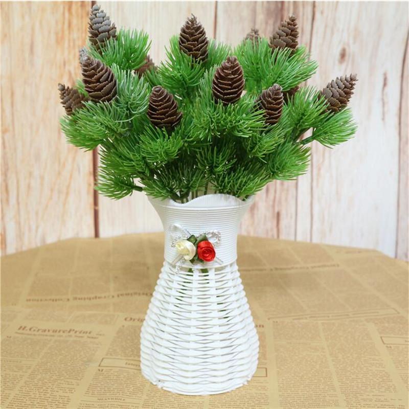 10Pcs Fake Pine Tree Greenery 25.59" Length Simulation Plastic Green Plant for Wedding Home Decorative Artificial Plant
10Pcs Fake Pine Tree Greenery 25.59" Length Simulation Plastic Green Plant for Wedding Home Decorative Artificial Plant