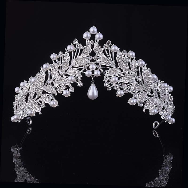 Hair Clips & Barrettes Pearl Rhinestone Tiaras And Crowns Headbands For Women Bride Wedding Accessories Princess Pageant Diadem Headdress FO
Hair Clips & Barrettes Pearl Rhinestone Tiaras And Crowns Headbands For Women Bride Wedding Accessories Princess Pageant Diadem Headdress FO