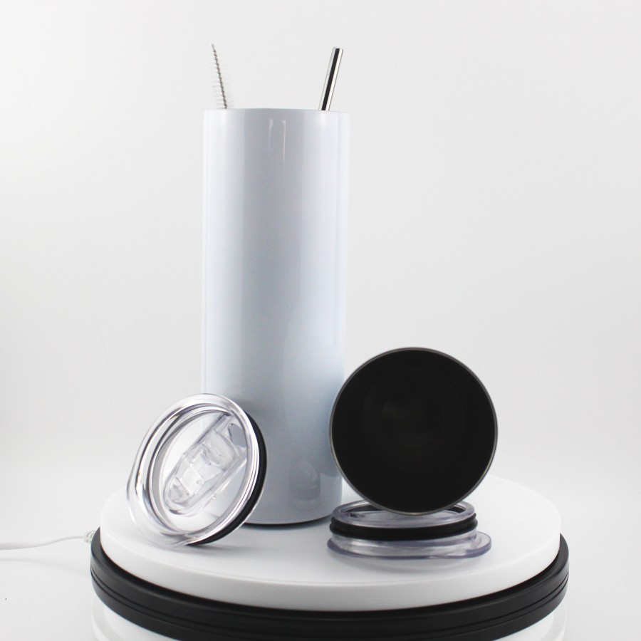 20oz Sublimation Skinny Tumblers white Straight cup with lid straw 20 oz Stainless steel drinking cup vacuum insulated water coffee mug
20oz Sublimation Skinny Tumblers white Straight cup with lid straw 20 oz Stainless steel drinking cup vacuum insulated water coffee mug