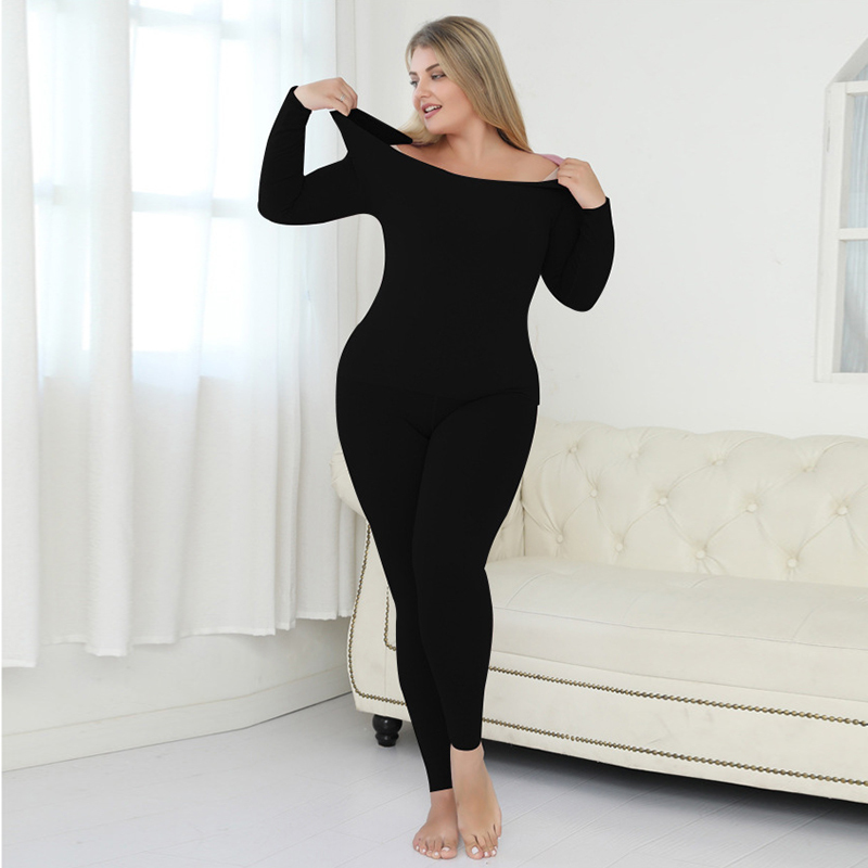 Ropa Termica Mujer Plus Size 5xl Thermal Top Women Winter Underwear Heat Thermal Top Camisetas Termicas Segunda Pele Feminina 201027