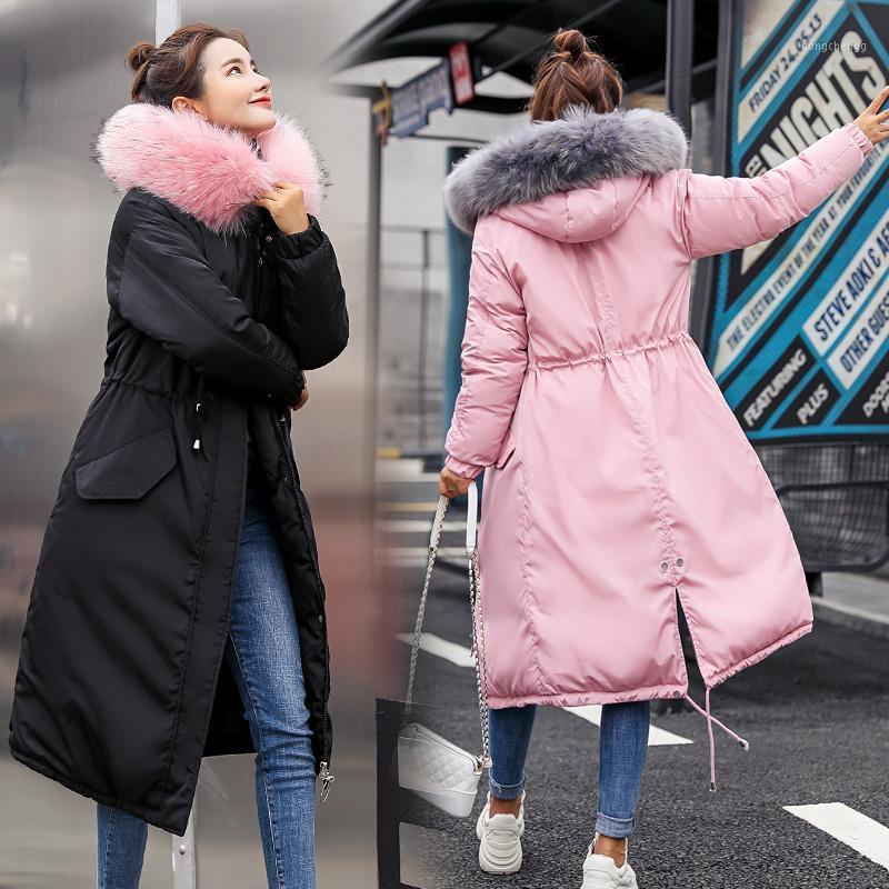 2019 New down-filled girl ins waist-length winter coat fur collar long thickened down cotton dress large size hooded jacket1, Dark grey
2019 New down-filled girl ins waist-length winter coat fur collar long thickened down cotton dress large size hooded jacket1, Dark grey