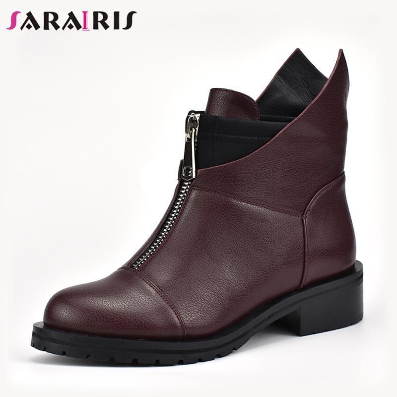 SARAIRIS New Fashion Solid Wide Med Heels Round Toe Shoes Woman Casual women's Winter Warm Ankle Boots Black Big Size 34-421, Black velvet
SARAIRIS New Fashion Solid Wide Med Heels Round Toe Shoes Woman Casual women's Winter Warm Ankle Boots Black Big Size 34-421, Black velvet
