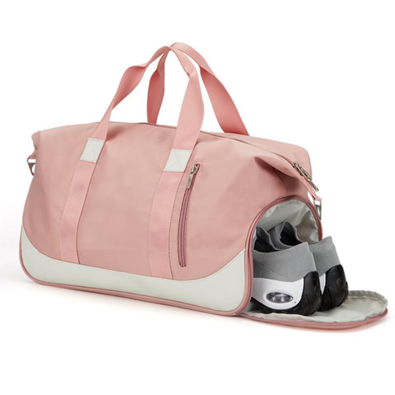 Women's Nylon Duffel Handbag For The Gym Large Female Fitness Crossbody Luggage Shoulder Bolsa Yoga Shoes Travel Sports Bag, Pink
Women's Nylon Duffel Handbag For The Gym Large Female Fitness Crossbody Luggage Shoulder Bolsa Yoga Shoes Travel Sports Bag, Pink