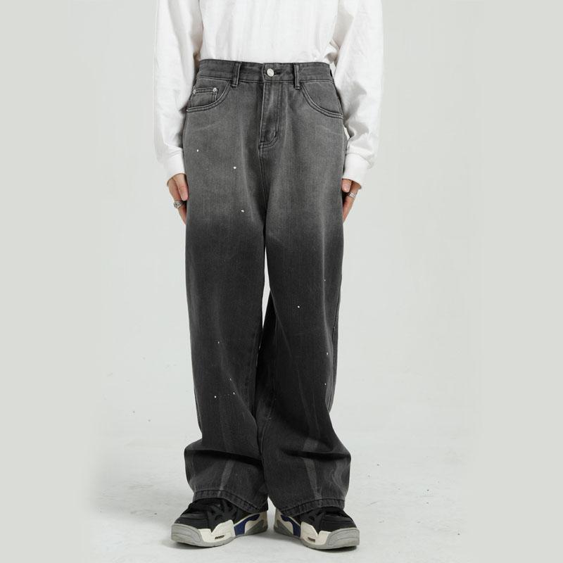 New Male Streetwear Hip Hop Vintage Fashion Jeans Trousers Men Gradient Water Washed Loose Casual Straight Denim Pant, 176
New Male Streetwear Hip Hop Vintage Fashion Jeans Trousers Men Gradient Water Washed Loose Casual Straight Denim Pant, 176
