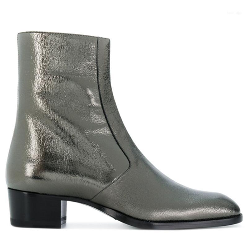 Korean Style fashion Youth formal men boots personality customized oxford wedge wedding ankle boots1, As pic
Korean Style fashion Youth formal men boots personality customized oxford wedge wedding ankle boots1, As pic