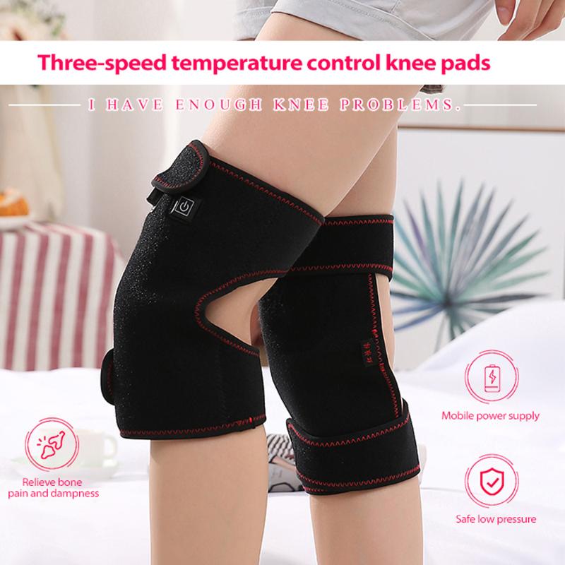 1 Pair USB Heated Knee Pad Brace Wrap Rechargeable Heating Pad Kneepad Therapy Wrap Arthritis Pain Relief Brace for Winter, Black
1 Pair USB Heated Knee Pad Brace Wrap Rechargeable Heating Pad Kneepad Therapy Wrap Arthritis Pain Relief Brace for Winter, Black
