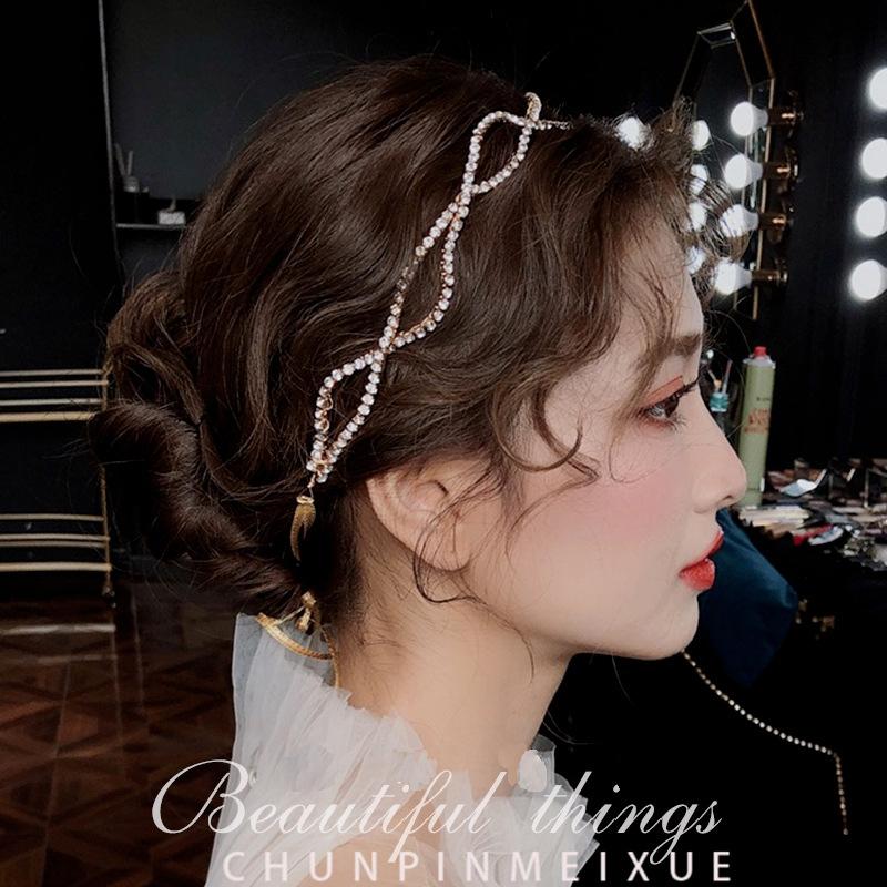Rhinestone Super Flash Headband Hair Accessories Simple Sweet Korean Style Wedding Hair Jewelry
Rhinestone Super Flash Headband Hair Accessories Simple Sweet Korean Style Wedding Hair Jewelry