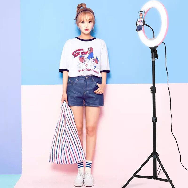 Photography for Youtube LED Selfie Cold Warm Lighting Dimmable LED Ring Light Phone Video Light Lamp Ring Lamp Rim of
Photography for Youtube LED Selfie Cold Warm Lighting Dimmable LED Ring Light Phone Video Light Lamp Ring Lamp Rim of