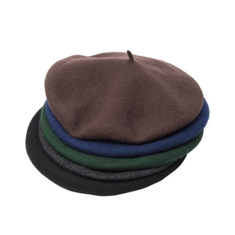 Men's Winter Wool Beret Octagon Hat French Artist Hat For Man Formal Wear Professional Casual Dualuse Painter Hats Men's Beret Y200110