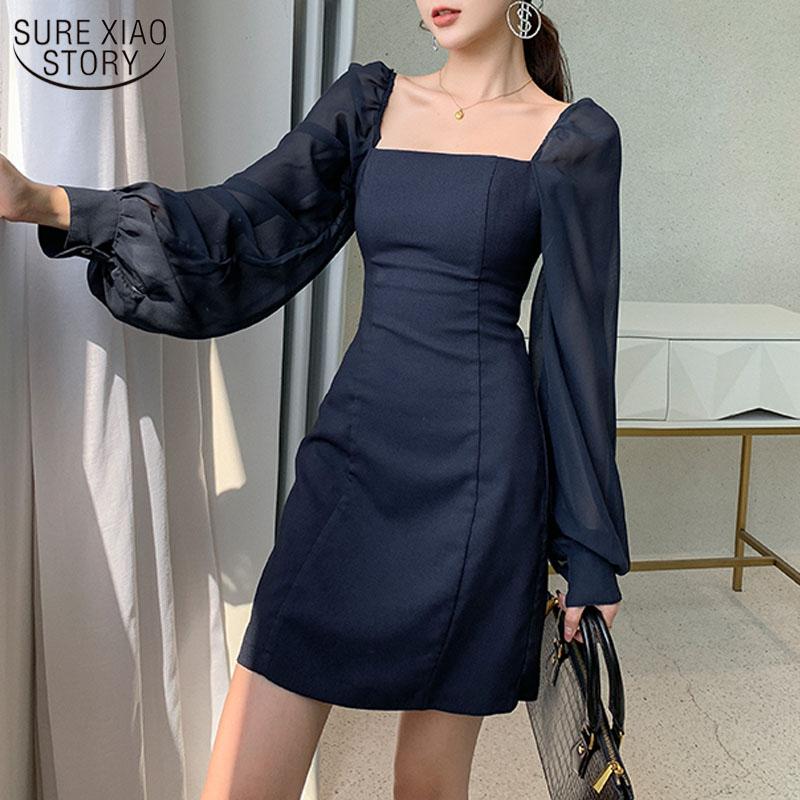 Casual Dresses 2022 Autumn Dark Blue Long Sleeve Slim Commute Mini Dress Square Collar Sexy Hip Woman Summer 13274, Black;gray
Casual Dresses 2022 Autumn Dark Blue Long Sleeve Slim Commute Mini Dress Square Collar Sexy Hip Woman Summer 13274, Black;gray