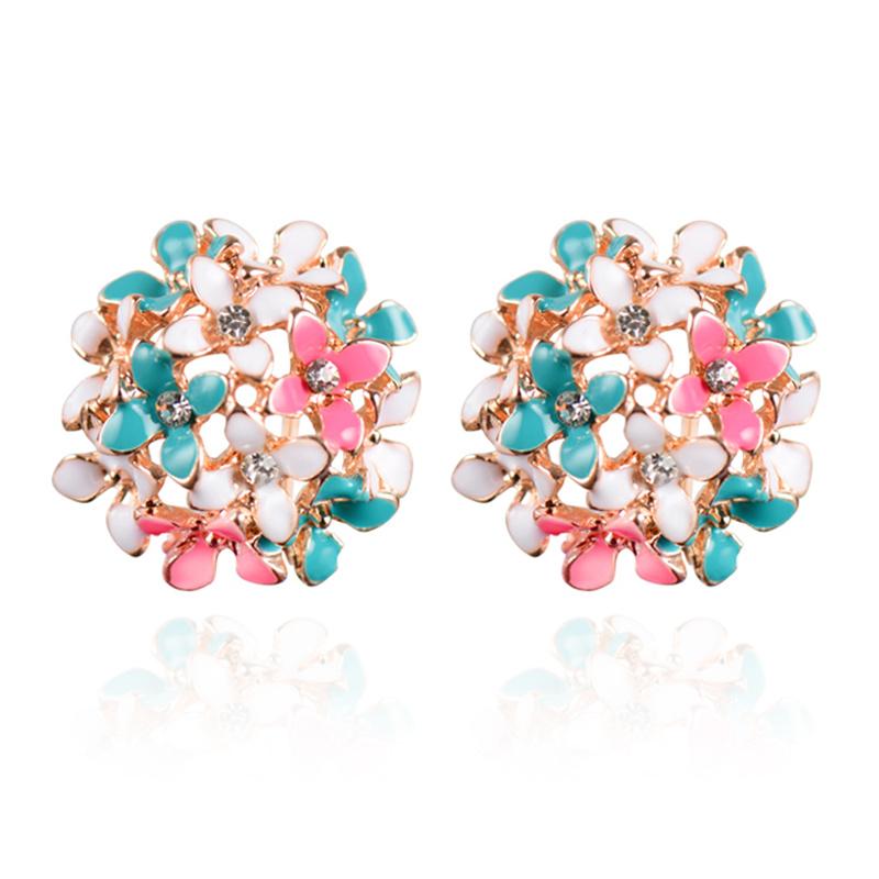 Stud Earrings for Women Female Boucle D'oreille Crystal Flower Clover Earring Gold Bijoux Jewelry Brincos Mujer
Stud Earrings for Women Female Boucle D'oreille Crystal Flower Clover Earring Gold Bijoux Jewelry Brincos Mujer