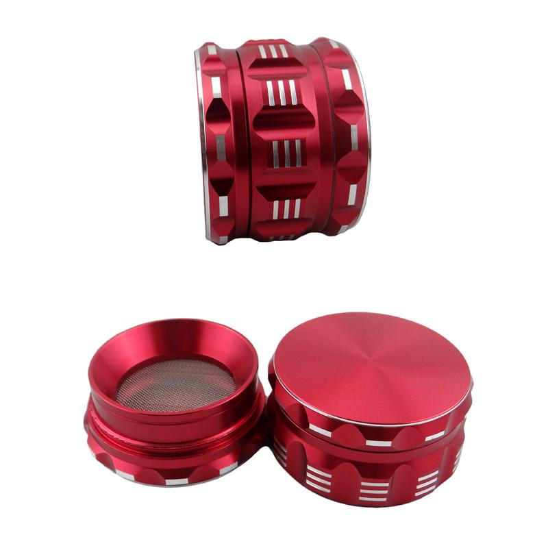 4 layer Grinders Herb 63mm tobacco grinder 7 colors Aluminum alloy CNC teeth colorful smoking accessories
4 layer Grinders Herb 63mm tobacco grinder 7 colors Aluminum alloy CNC teeth colorful smoking accessories