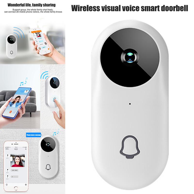 Smart Visual Doorbell Viewer Wifi Wide Angle HD Night Vision Security Door Eye JHP-Best
Smart Visual Doorbell Viewer Wifi Wide Angle HD Night Vision Security Door Eye JHP-Best