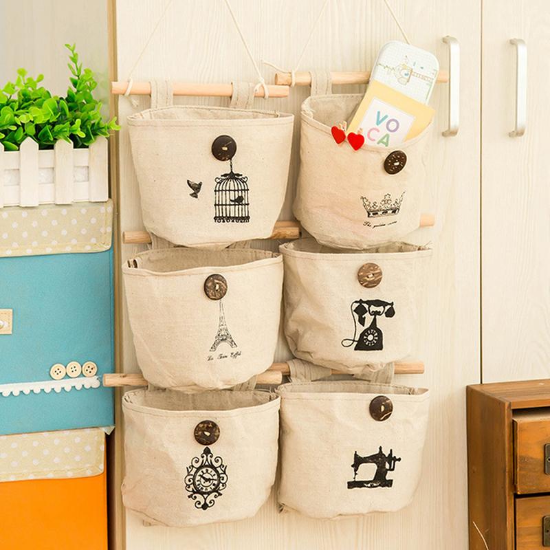 Fashion 1PC Wall-mounted Foldable Air Permeable Portable Reminiscent Cotton Linen Storage Bags Closet Hanging Bag
Fashion 1PC Wall-mounted Foldable Air Permeable Portable Reminiscent Cotton Linen Storage Bags Closet Hanging Bag