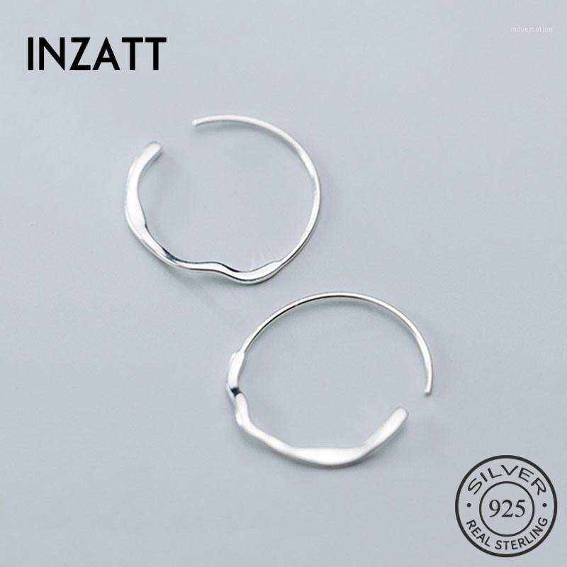 INZAReal 925 Sterling Silver Geometry Round Hoop Earrings For Fashion Women Birthday Party Cute Fine Jewelry Minimalist Gift1
INZAReal 925 Sterling Silver Geometry Round Hoop Earrings For Fashion Women Birthday Party Cute Fine Jewelry Minimalist Gift1