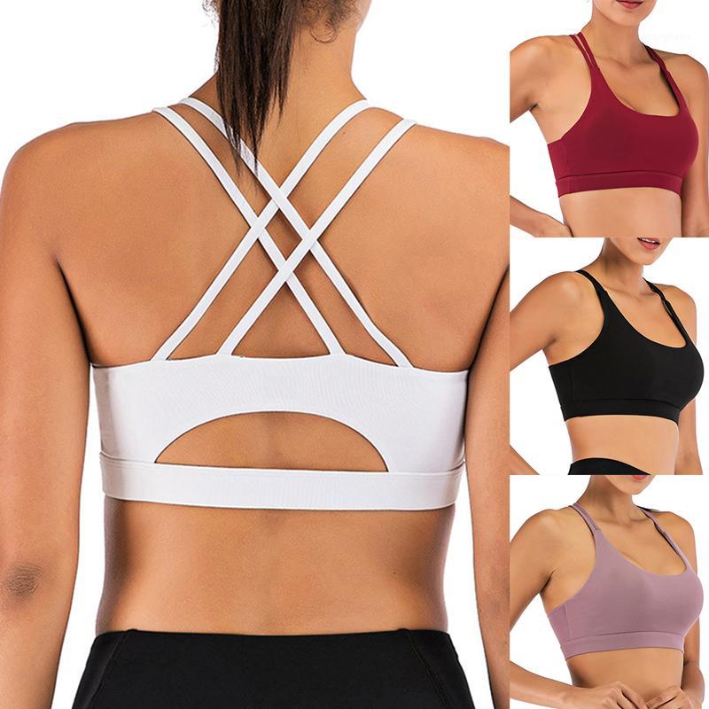 2020 Strappy Sports Bra Women' Crisscross Sexy Yoga Bra Support Removable Padded Tops Athletic Underwear Fitness Yoga Bras1, Purple a
2020 Strappy Sports Bra Women' Crisscross Sexy Yoga Bra Support Removable Padded Tops Athletic Underwear Fitness Yoga Bras1, Purple a