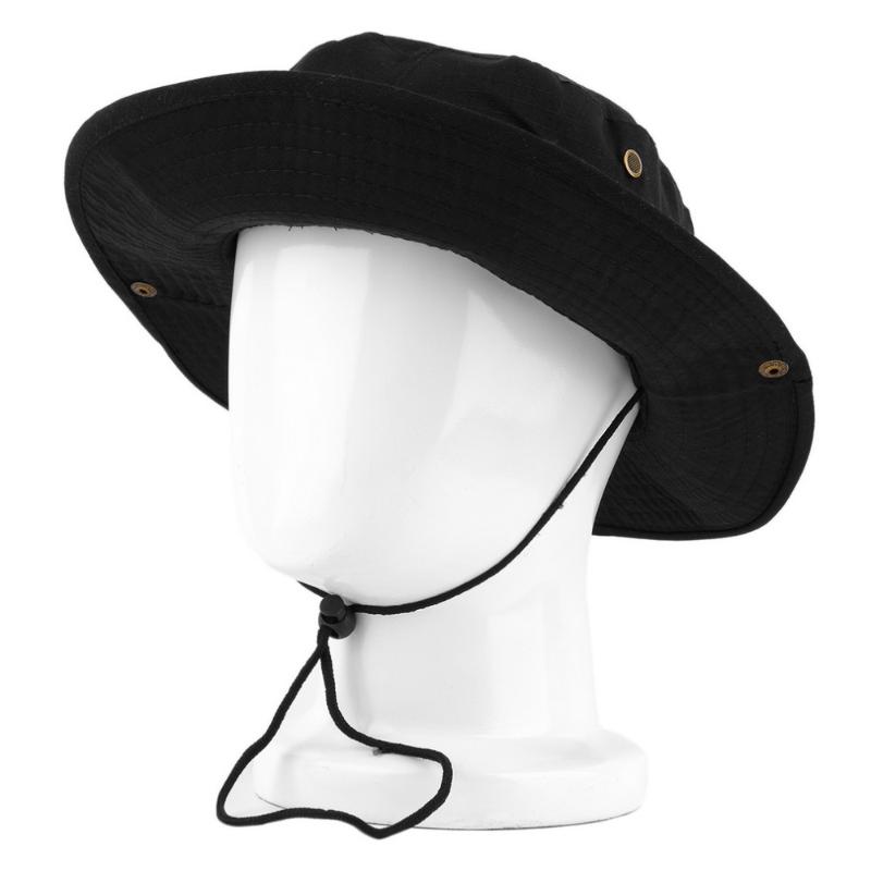 Unisex Outdoor Hunting Fishing Bucket Hat Boonie Wide Cap Brim Men Women Perfect Fashion Caps, Black
Unisex Outdoor Hunting Fishing Bucket Hat Boonie Wide Cap Brim Men Women Perfect Fashion Caps, Black